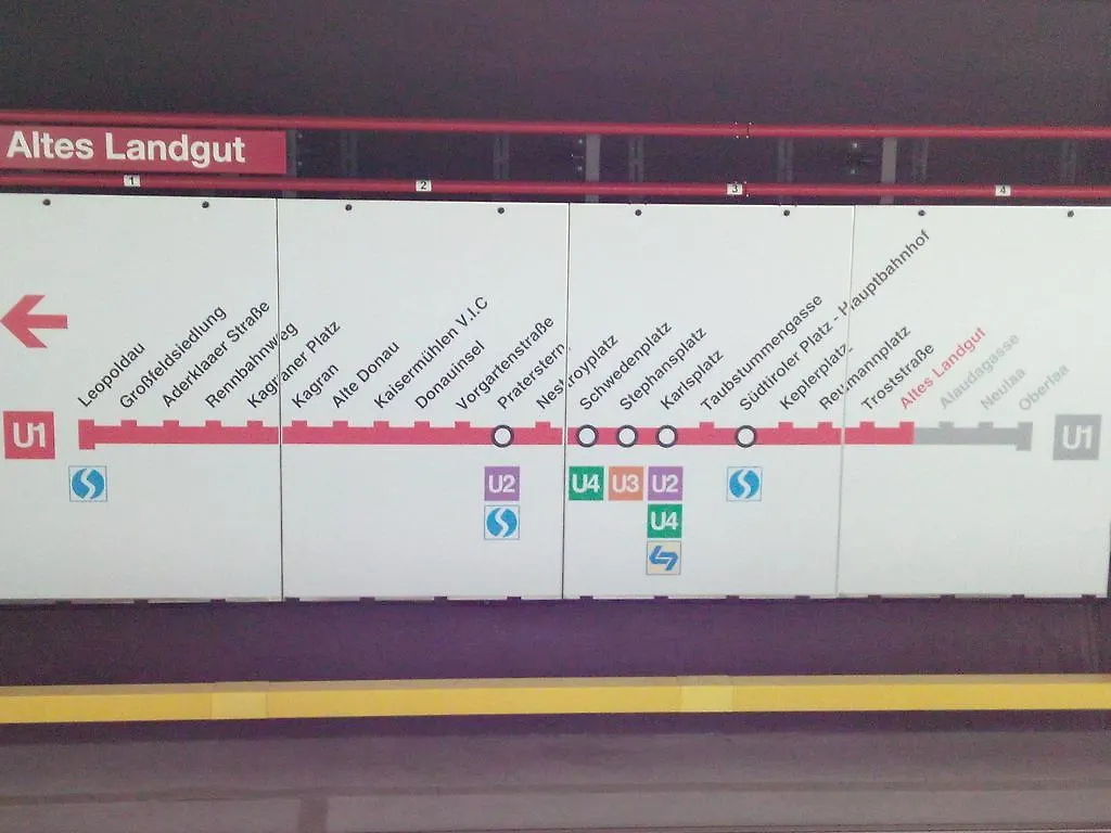Apartment Paradies - U1 Station Altes Landgut Vienna